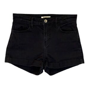 H&M Black High Waist Women's Shorts